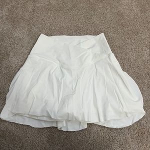 White Crossover Skort